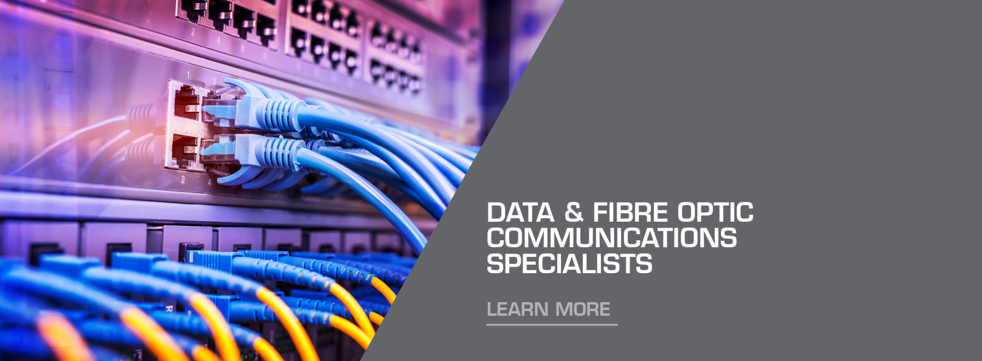 Walltech are data and fibre Optic communications specialists. Learn more about our services.